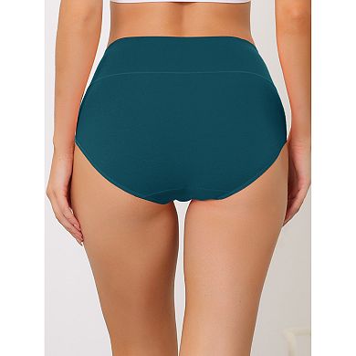 3 Packs Women's Cotton High Waist (available In Plus Size), Tummy Control Underwear