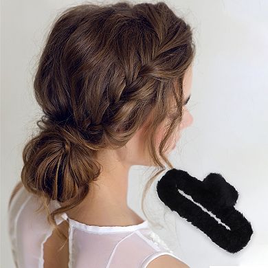 Classic Plush Hair Clip Hairdo Clip For Women 1 Pcs