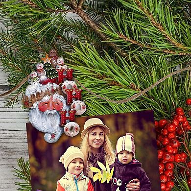 Magical Baby Santa Wooden Clip-on Ornaments Set Of 6 By J. Mills-price