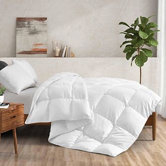 Unikome Luxurious Hotel Bedding Comforters Goose Down Feather Comforter Duvet Insert