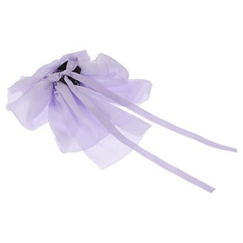 Fashion Ribbon Bow Hairpin Hairdo Clip For Women 7.48"x4.72"x1.97" 1 pc