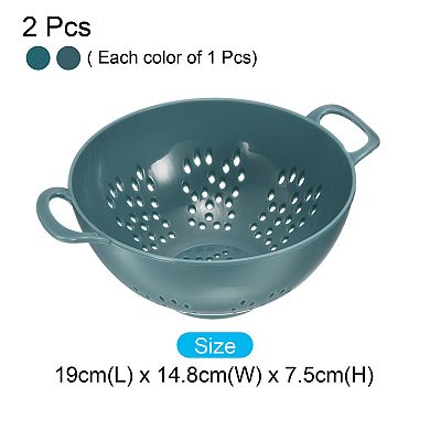 Kitchen Colander Rice Washing Strainer Plastic Fruit Pasta Drainer Basket For Vegetable Fruit