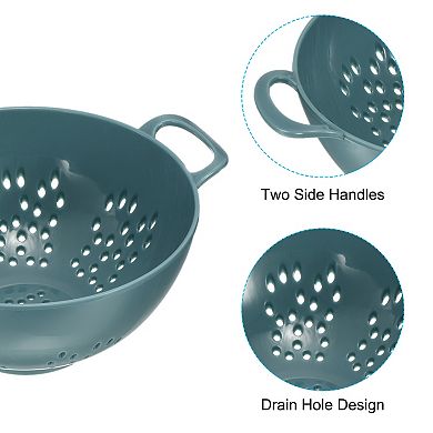 Kitchen Colander Rice Washing Strainer Plastic Fruit Pasta Drainer Basket For Vegetable Fruit