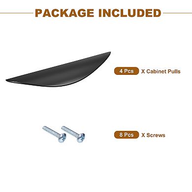 4pcs Cabinet Pulls, Kitchen Cabinet Handles, Cabinet Hardware For Drawer Dresser