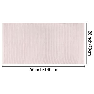Medium Striped 2-piece Cotton Bath Towels, Quick Dry And Lightweight Absorbent Towels For Bathroom