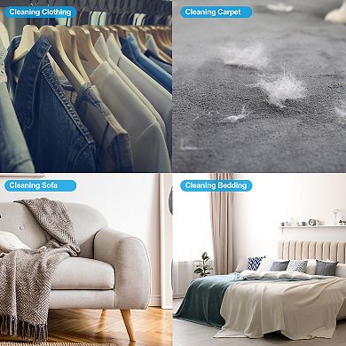 16cm Sticky Hair Roller Hair Removal Tool With 3 Refills 180 Sheets