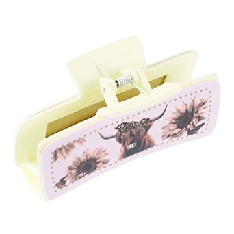 Hair Claw Clips, Highland Cattle Hair Claw Clips For Women, Hair Claw Clips For Thick Hair