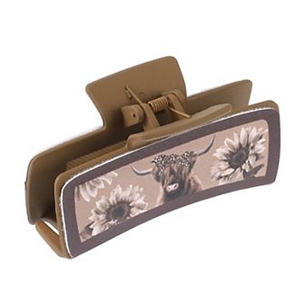 Hair Claw Clips, Highland Cattle Hair Claw Clips For Women, Hair Claw Clips For Thick Hair