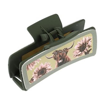 Hair Claw Clips, Highland Cattle Hair Claw Clips For Women, Hair Claw Clips For Thick Hair