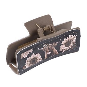 Hair Claw Clips, Highland Cattle Hair Claw Clips For Women, Hair Claw Clips For Thick Hair