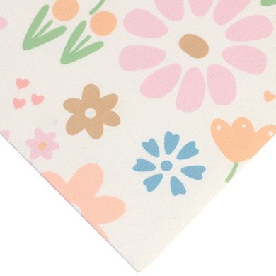 Rectangle Tablecloth Floral Waterproof Table Cover For Dining Room And Outdoor 55" X 79"