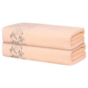 2 Pack Soft Highly Absorbent Bath Towels Bath Sheet Towels Bathroom, Gym, Spa, Yoga