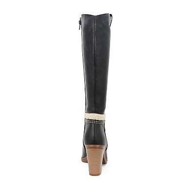 Yoki Rebbah Women's Tall Western Boots