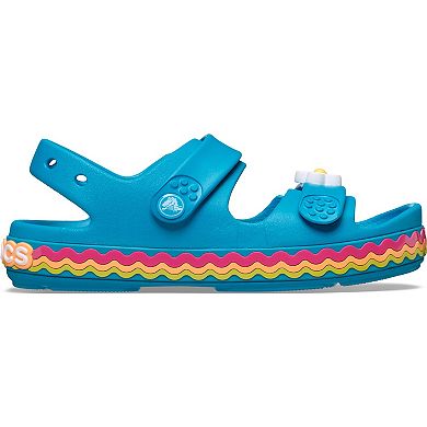 Crocs Crocband Cruiser Kids Sandals with Flames Design
