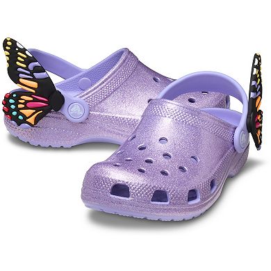 Crocs Classic IAM Butterfly Toddler Girls' Clogs