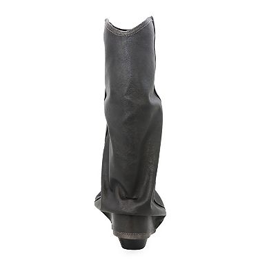 Yoki Kween Tall Scrunched Women's Boots