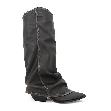Yoki Kween Tall Scrunched Women's Boots