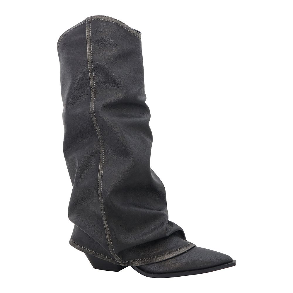 Yoki Kween Tall Scrunched Women's Boots