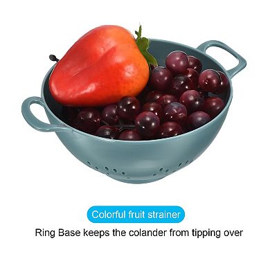 Mini Food Colander With Double Handles Kitchen Food Mesh Colander For Vegetable Fruit