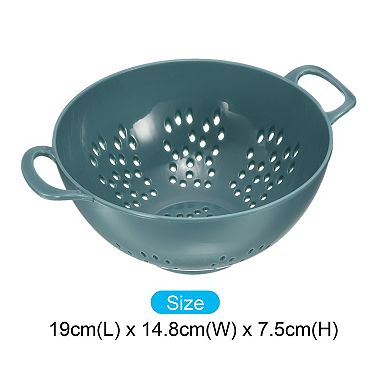 Mini Food Colander With Double Handles Kitchen Food Mesh Colander For Vegetable Fruit