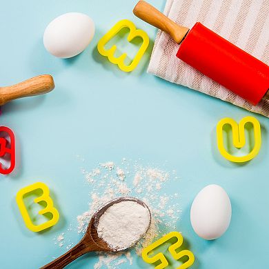 Silicone Rolling Pins for Baking Non Stick Rolling Pin Small Roller Playdough Rolling Pins