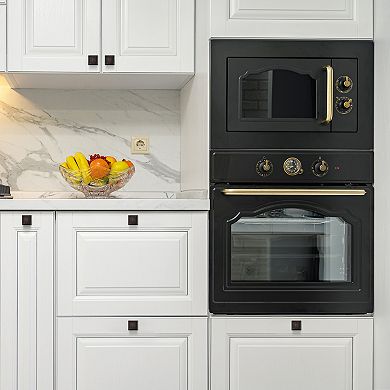 10 Pack Cabinet Knobs 1.2" Square Dresser Knobs