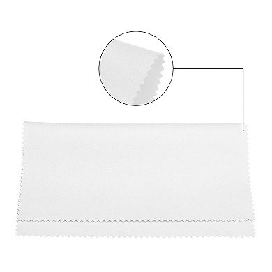 Microfiber Cleaning Cloth 7" X 6" Suede For Camera Lens Eyeglasses 24pcs