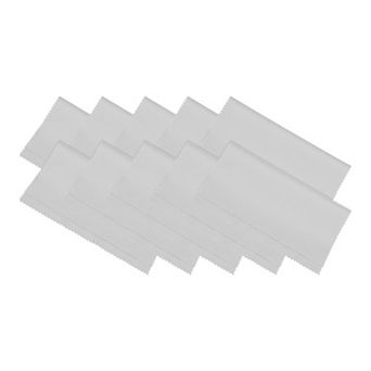 Microfiber Cleaning Cloth 7" x 6" Soft for Camera Lens Eyeglasses 10 pc