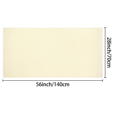 Medium Cotton Bath Towels, Quicker To Dry And Highly Absorbent Towels For Bathroom