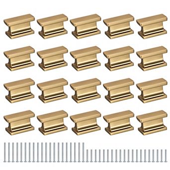 20 Pack Square Cabinet Knobs, Dresser Knobs Kitchen Cabinet Pulls