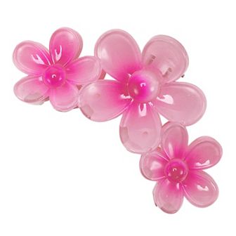 Elegant Flower Hair Clip Hairdo Clip For Women 4.33"x2.56"x1.89" 1 pc