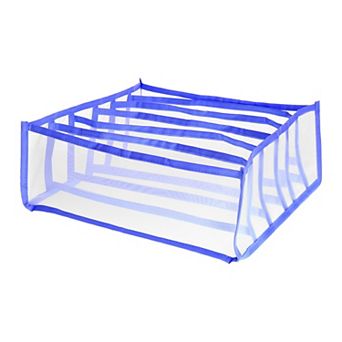 Clothes Organizer For Folded Clothes, Sweater Compartment Storage Box For Underwear Thin Jeans Pants