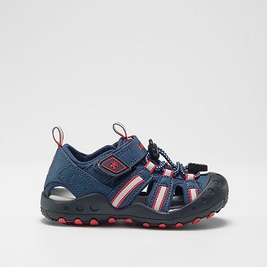 Kamik Crab Navy & Red Little Kids Boys' Sandals