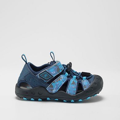 Kamik Crab Print Blue Little Kids Boys' Sandals