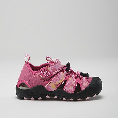 Kamik Crab Print Pink Little Kids Girls' Sandals
