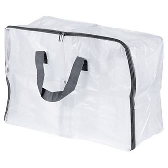 Closet Storage Bags Clothes Blanket Organizer Foldable Moving Tote Bag For Bedding