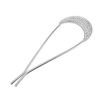 Classic Moon U-shaped Hair Pins Hair Clips For Women 4.41"x1.54" 1 pc