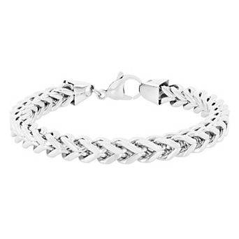 Men's Jewelry Nation Stainless Steel Franco Link Bracelet