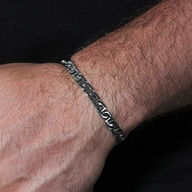 Men's Jewelry Nation Stainless Steel Mariner Bracelet