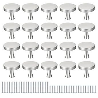 20 Pack Round Cabinet Knob, Dresser Knobs Kitchen Cabinet Drawer Pulls