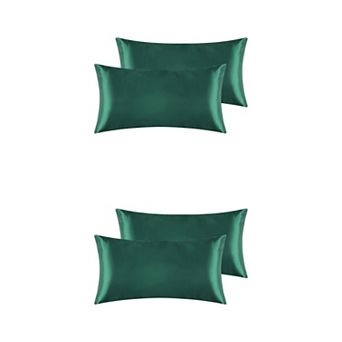 Satin Hair And Skin Breathable Envelope Closure Pillowcase 4 pc 20" X 40"