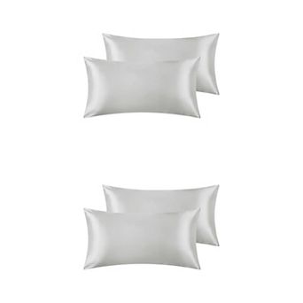 Satin Hair And Skin Breathable Envelope Closure Pillowcase 4 pc 20" X 40"