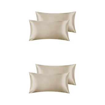 Satin Hair And Skin Breathable Envelope Closure Pillowcase 4 pc 20" X 40"