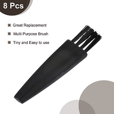 Shaver Cleaning Brush Tools With Plastic Handle For Keyboard, Window Track, Vent Outlet, Home