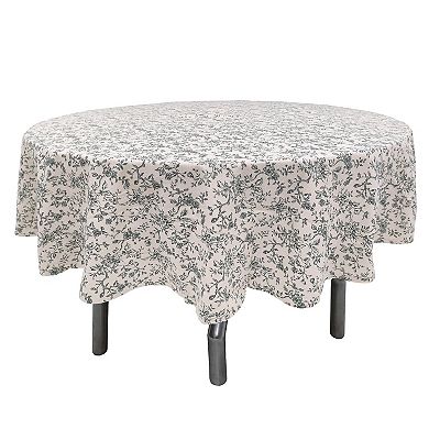 Mingle & Co. Floral Printed Woven Tablecloth