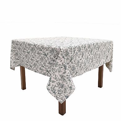 Mingle & Co. Floral Printed Woven Tablecloth