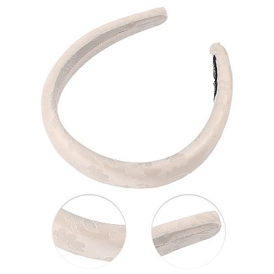 Elegant Retro Jacquard Wide Hairband For Women 6.30"x5.71"