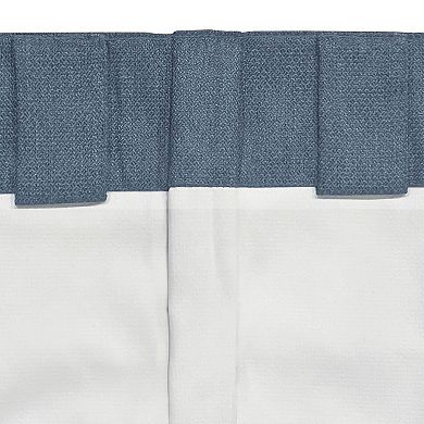 Achim Grant Back Tab Button Blackout Curtain Panel