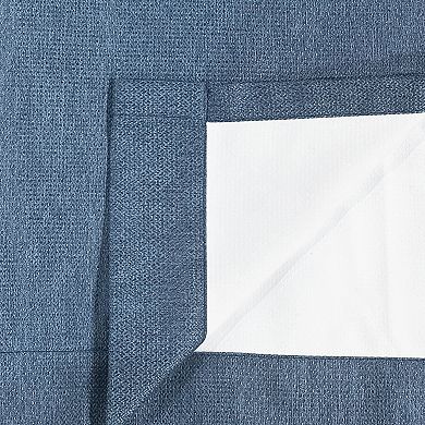 Achim Grant Back Tab Button Blackout Curtain Panel