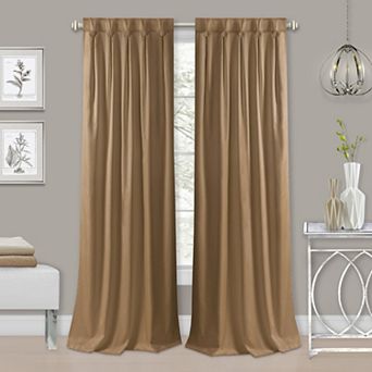 Achim Grant Back Tab Button Blackout Curtain Panel